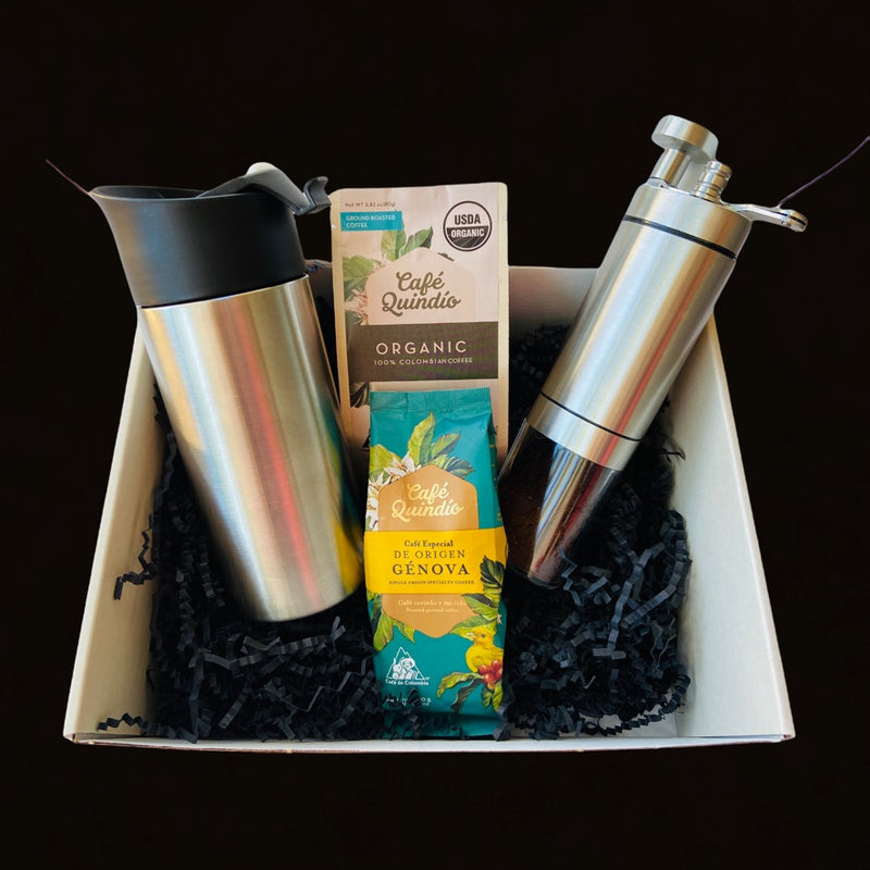 Grind 'N' Go Coffee Experience & Gift Set