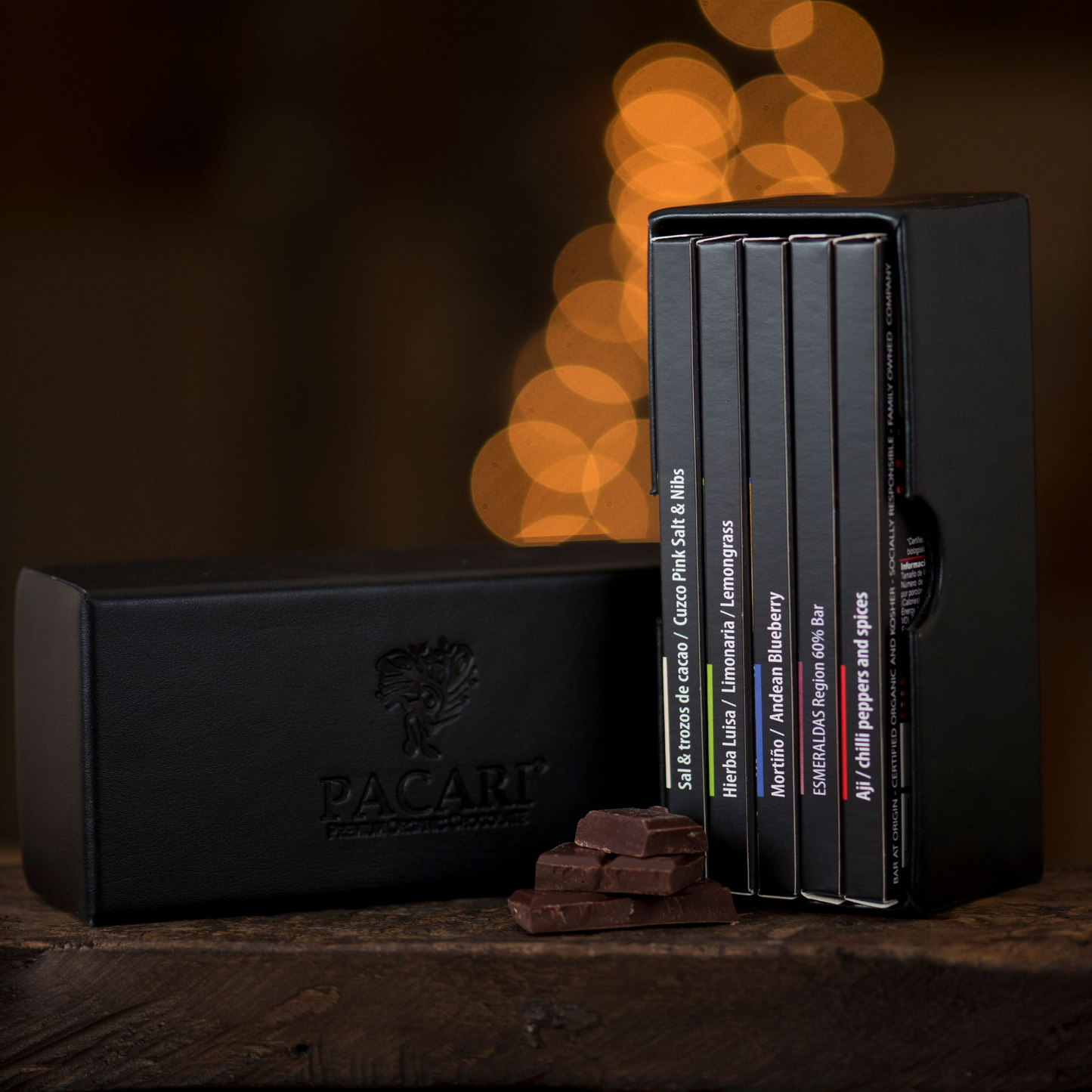 Premium Leather Chocolate Gift Box