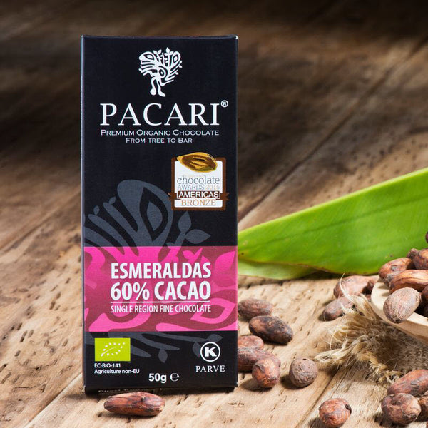 Esmeraldas Organic Chocolate Bar 50g