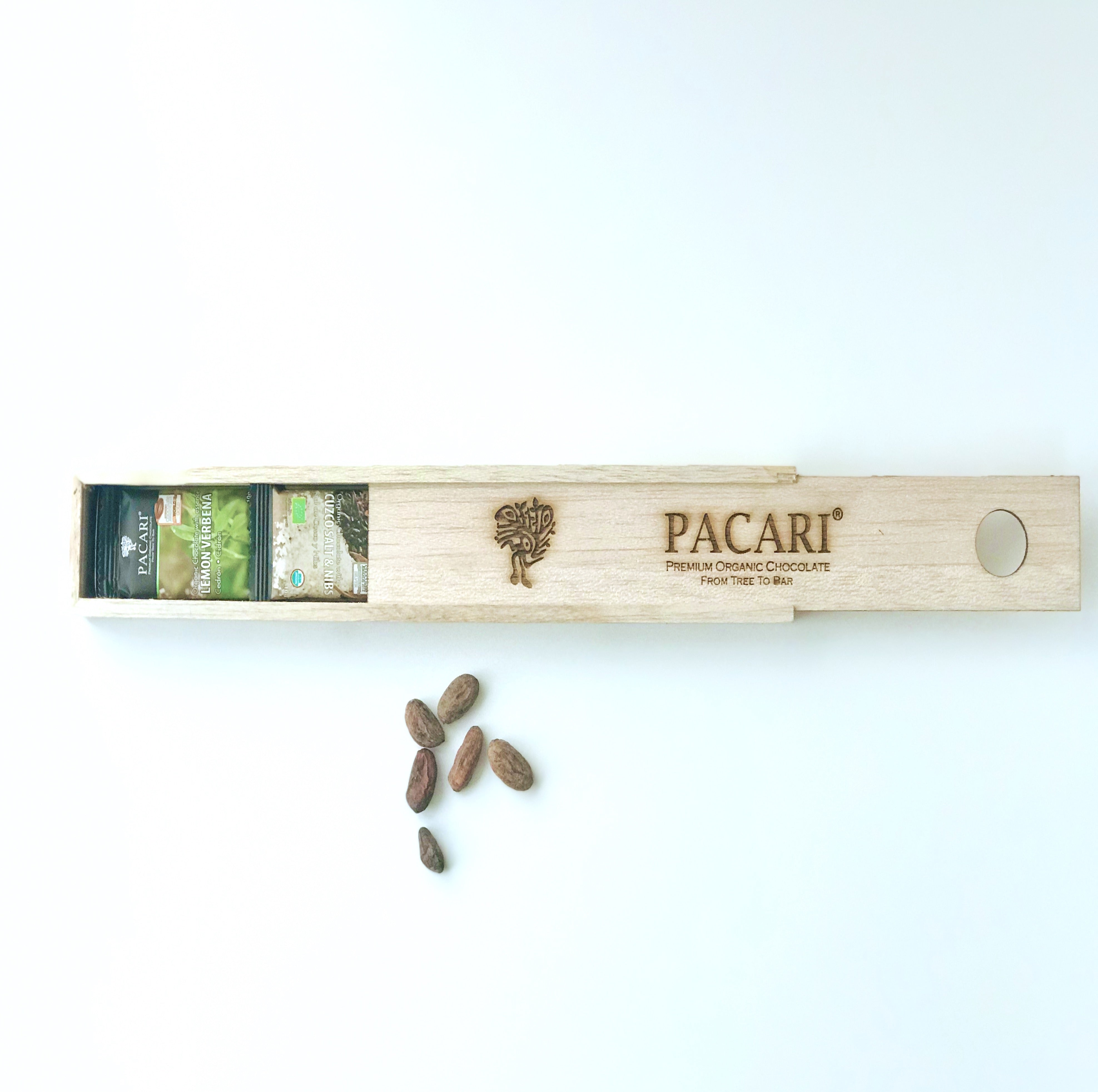 Raft Wood Gift Box 8 mini bars (10 gr.) Assorted flavors