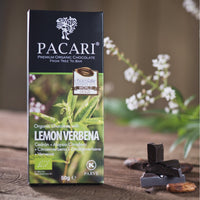 Lemon Verbena Organic Chocolate Bar 50g