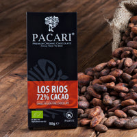 Los Rios 72% Organic Chocolate Bar 50g