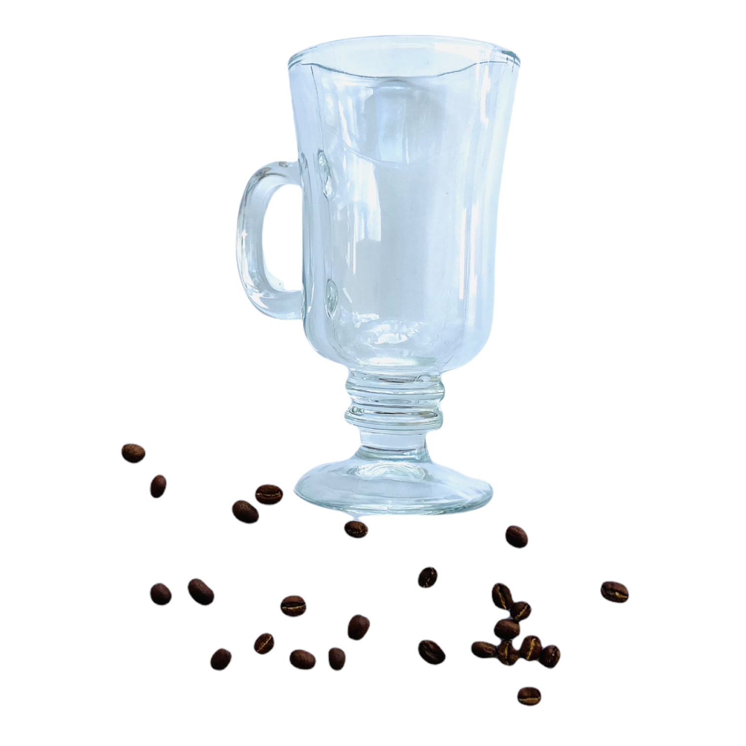Glass Irish Coffee Mug --- 15 oz