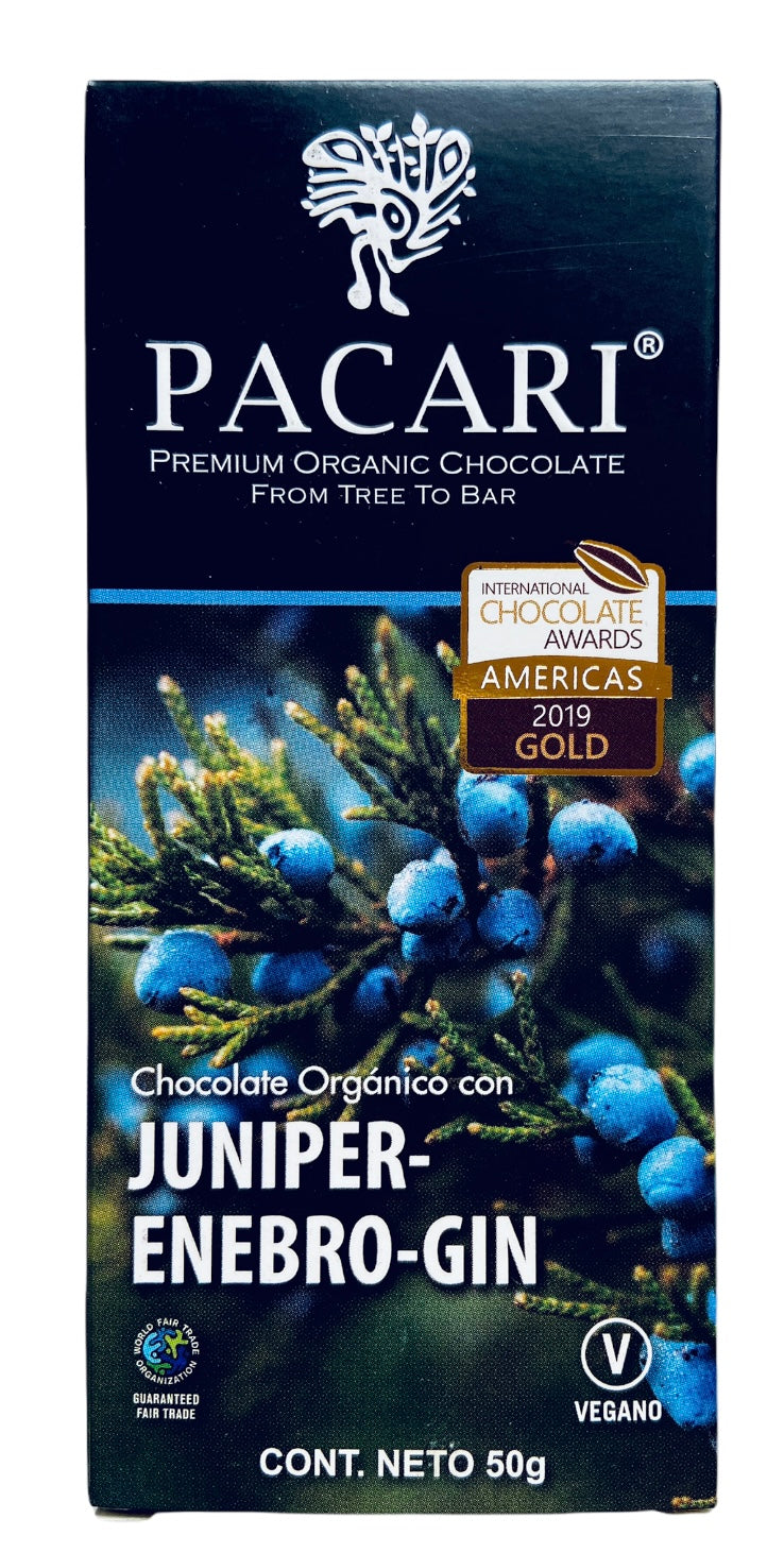 Juniper Organic Chocolate Bar 50 gr.