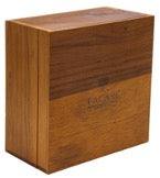 Award-Winning Laurel Wood Gift Box (8 Chocolate Bars + 2 Covered Fruit)