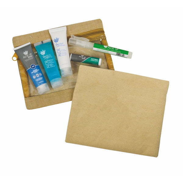 Aloe Up Jute Cotton Envelope with Sport Sunscreen