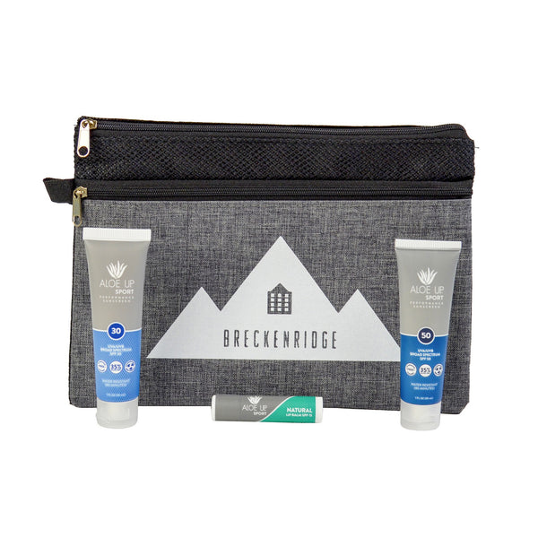 Aloe Up Utility Pouch with Sport Sunscreen